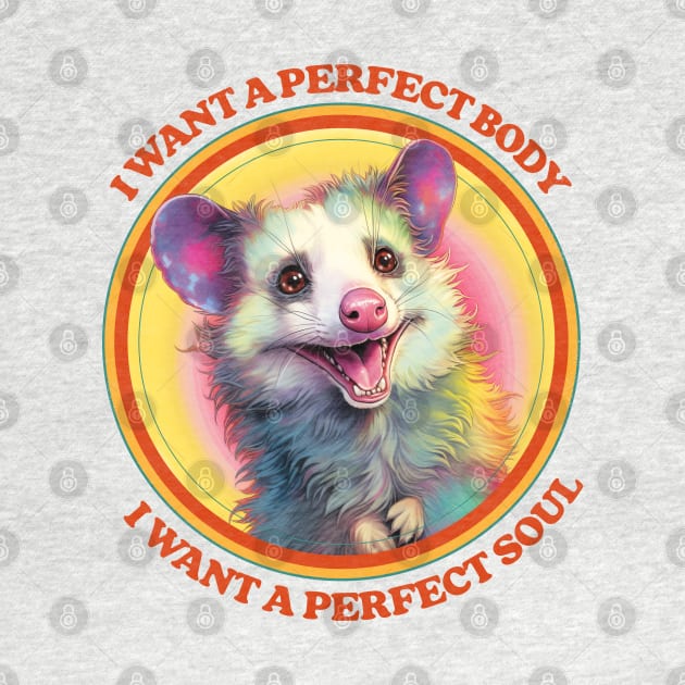 I want a perfect body - I want a perfect soul  by DankFutura